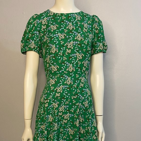 NWT LOFT Drop Waist Midi Dress - Picture 1 of 2